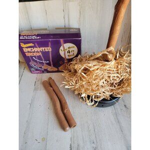 Vintage‎ Enchanted broom Halloween animated prop home witch